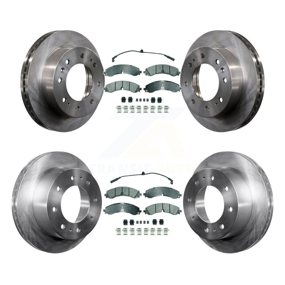 Transit Auto K8A-107386 Disc Brake Kit for 2020-2024 Chevrolet Silverado 2500 HD, Chevrolet Silverado 3500 HD, GMC Sierra 2500 HD & more - Front and Rear product image