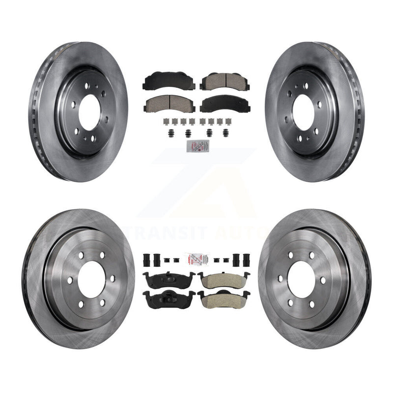 Transit Auto K8A-107390 Disc Brake Kit for 2010-2017 Ford Expedition, Lincoln Navigator - Front and Rear product image