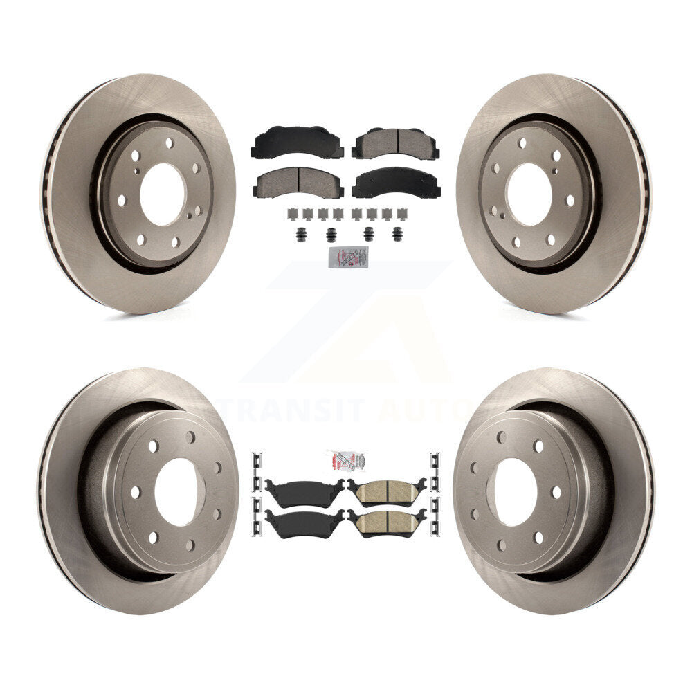 Transit Auto K8A-107394 Disc Brake Kit for 2012-2014 Ford F-150 - Front and Rear product image