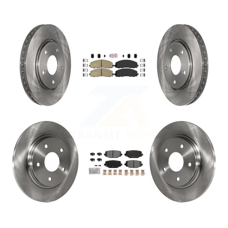 Transit Auto K8A-107415 Disc Brake Kit for 2017-2018 Dodge Grand Caravan - Front and Rear product image