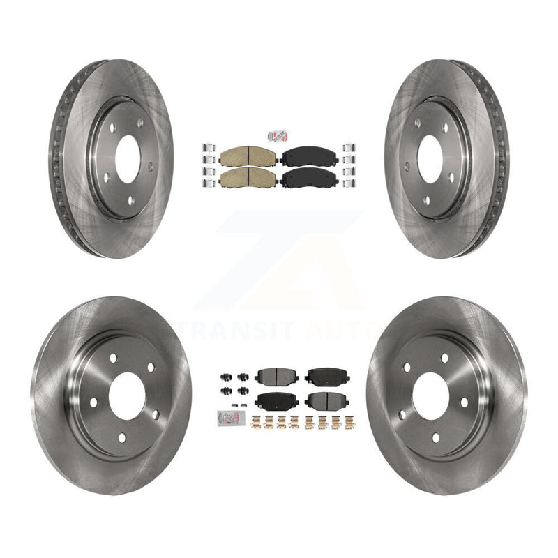 Transit Auto K8A-107416 Disc Brake Kit for 2017-2018 Dodge Grand Caravan - Front and Rear product image