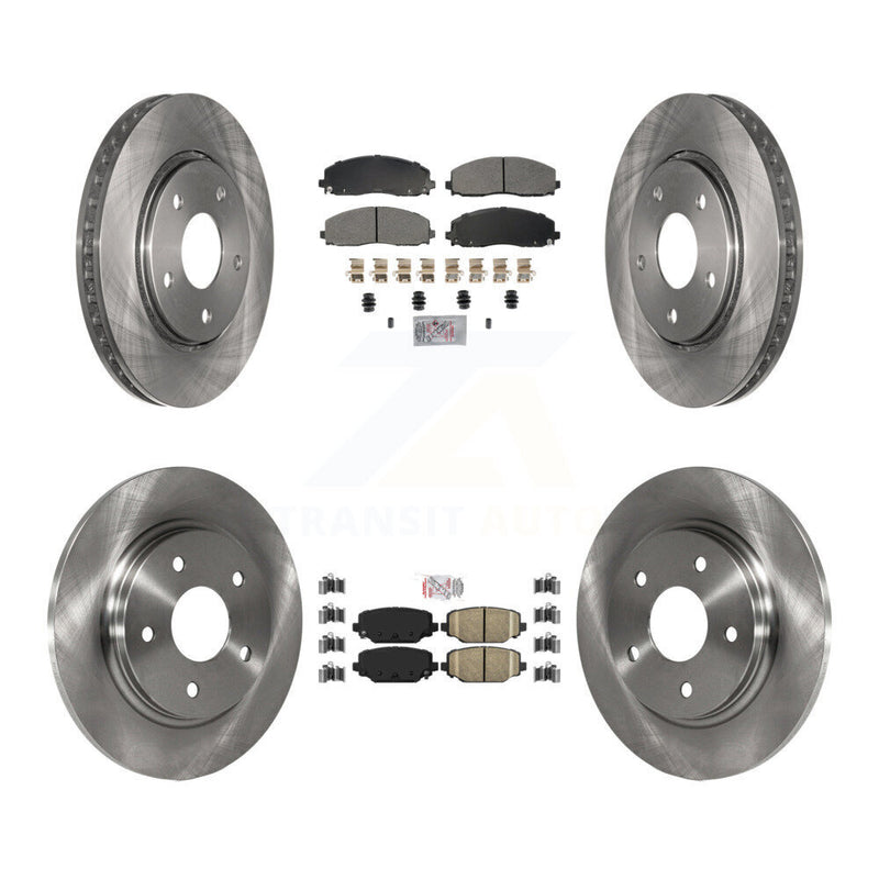 Transit Auto K8A-107419 Disc Brake Kit for 2017-2018 Dodge Grand Caravan - Front and Rear product image