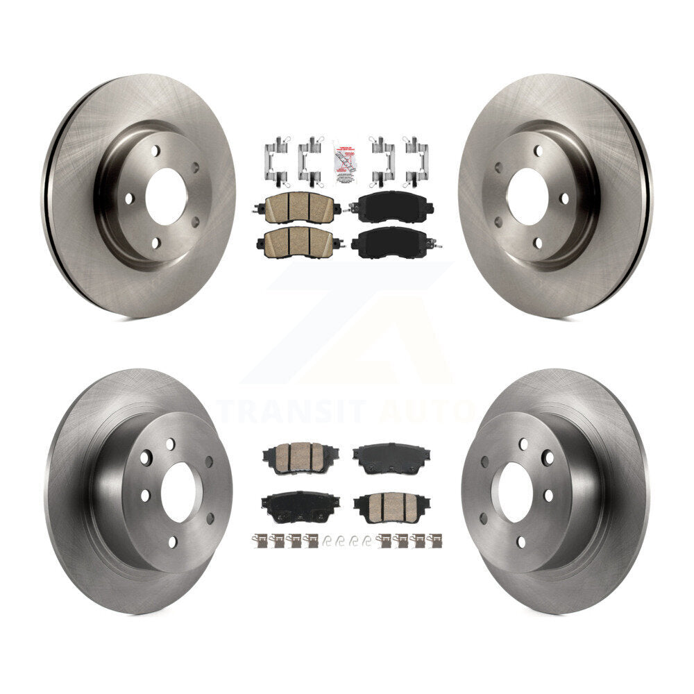 Transit Auto K8A-107422 Disc Brake Kit for 2019-2020 Nissan Altima - Front and Rear product image