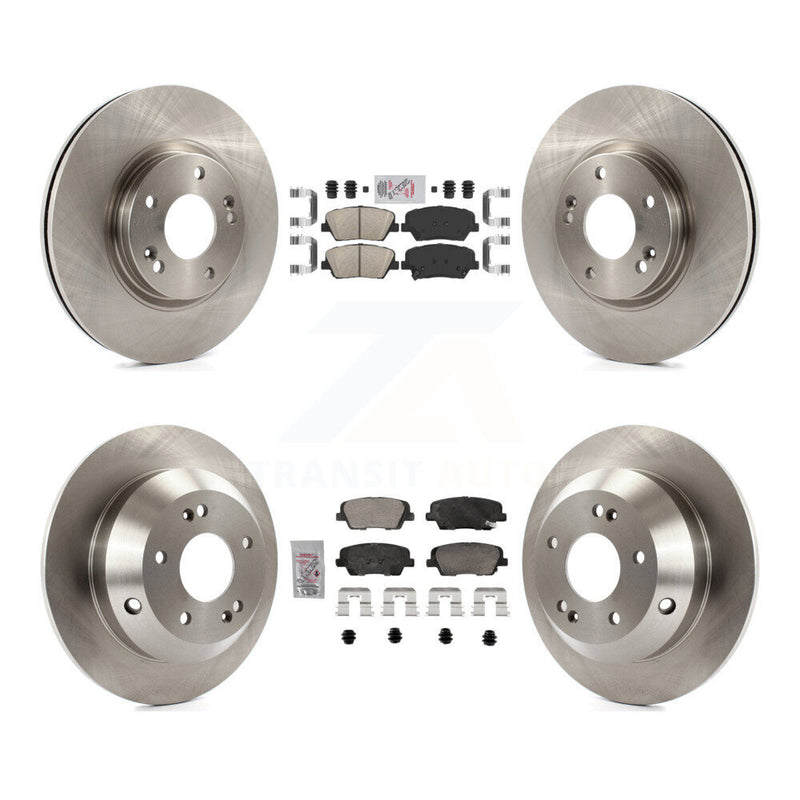 Transit Auto K8A-107426 Disc Brake Kit for 2010-2013 Kia Sorento, Hyundai Santa Fe - Front and Rear product image