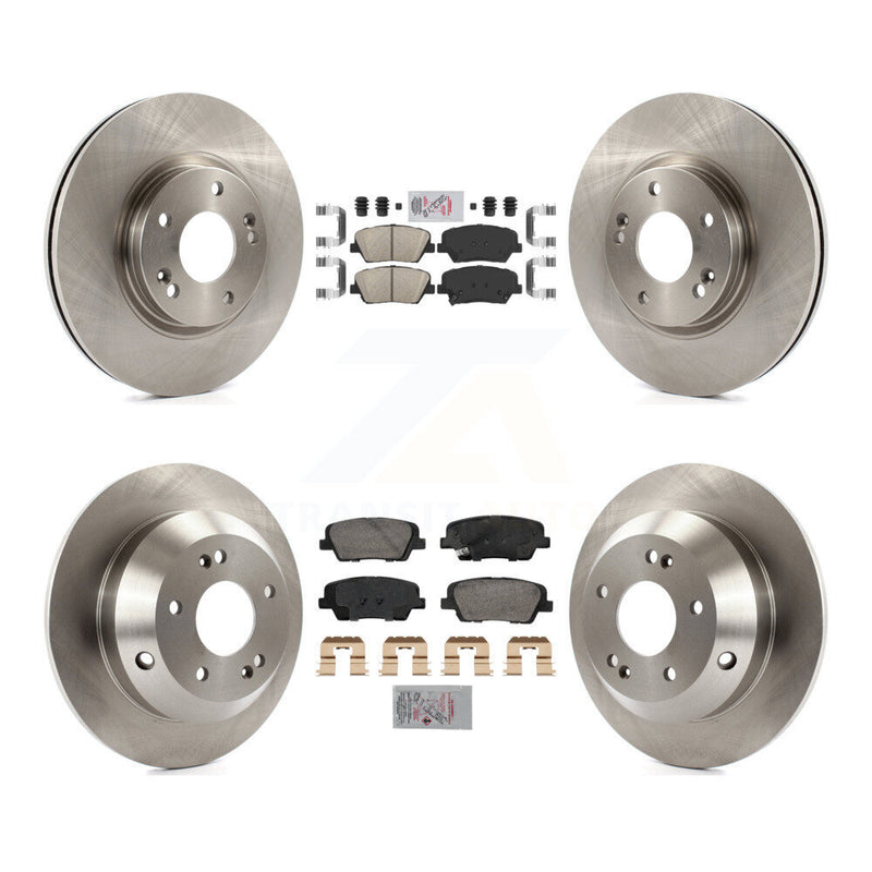 Transit Auto K8A-107427 Disc Brake Kit for 2010-2013 Kia Sorento, Hyundai Santa Fe - Front and Rear product image
