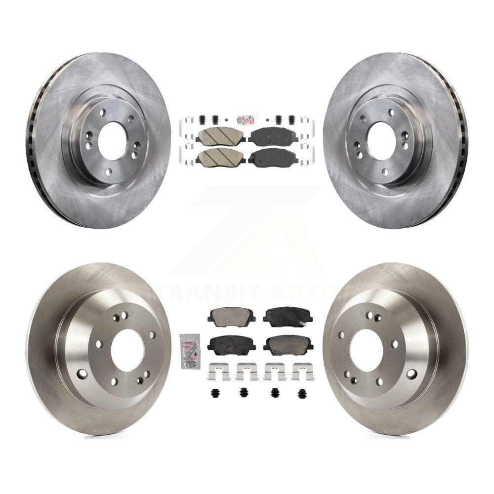 Transit Auto K8A-107428 Disc Brake Kit for 2013-2016 Hyundai Santa Fe, Hyundai Santa Fe XL - Front and Rear product image