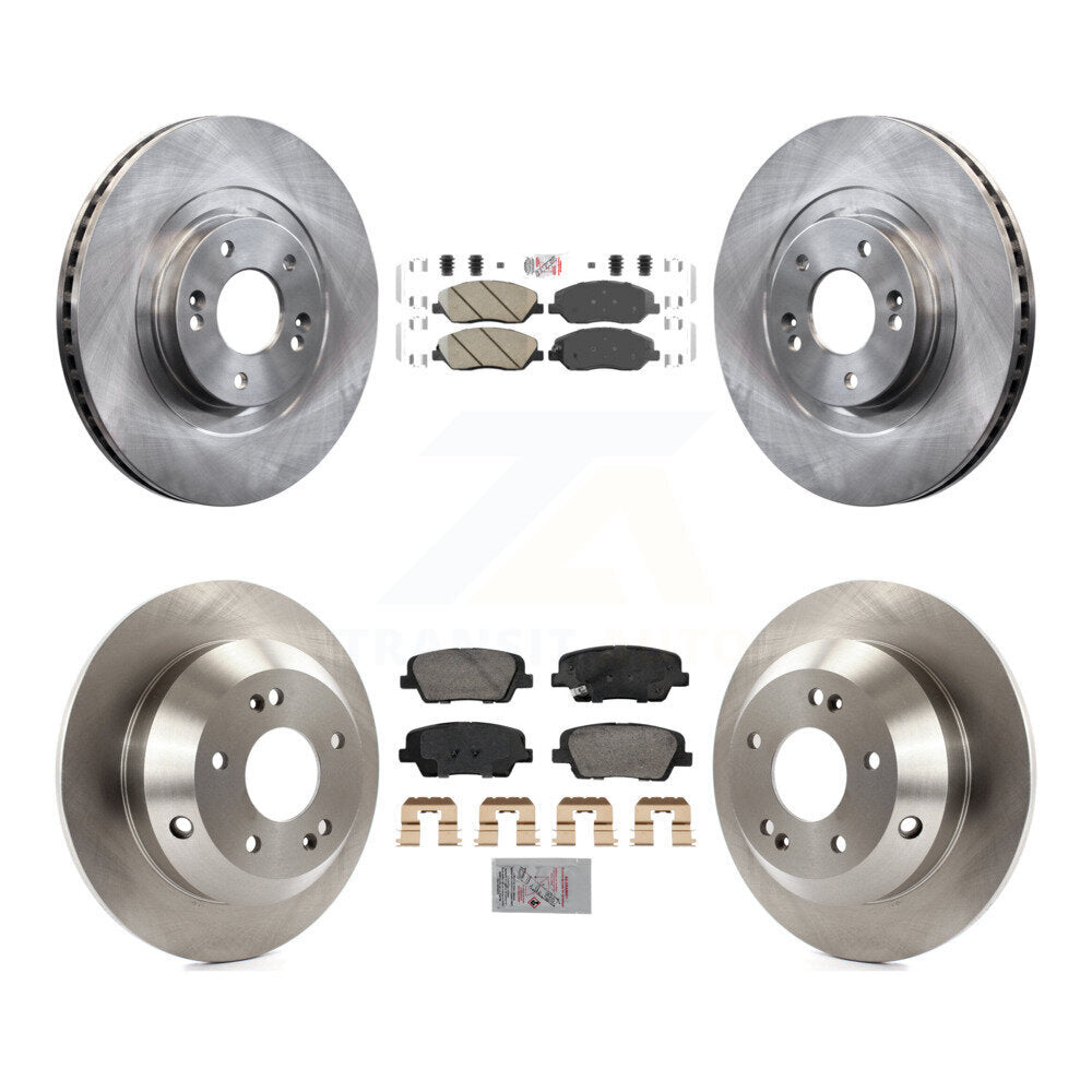 Transit Auto K8A-107429 Disc Brake Kit for 2013-2016 Hyundai Santa Fe, Hyundai Santa Fe XL - Front and Rear product image
