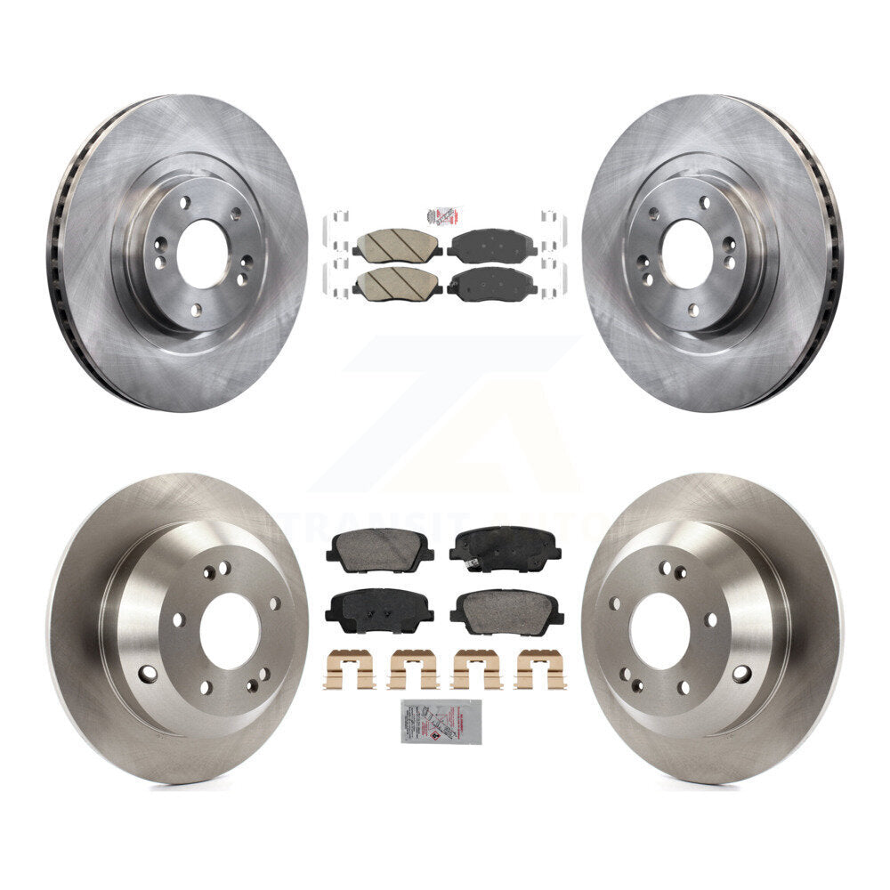 Transit Auto K8A-107431 Disc Brake Kit for 2013-2016 Hyundai Santa Fe, Hyundai Santa Fe XL - Front and Rear product image