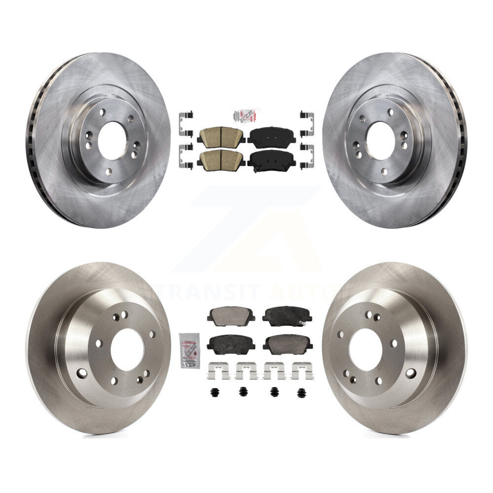 Transit Auto K8A-107432 Disc Brake Kit for 2013-2016 Kia Sorento, Hyundai Santa Fe Sport - Front and Rear product image