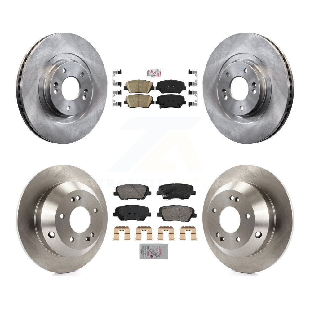 Transit Auto K8A-107433 Disc Brake Kit for 2013-2016 Kia Sorento, Hyundai Santa Fe Sport - Front and Rear product image