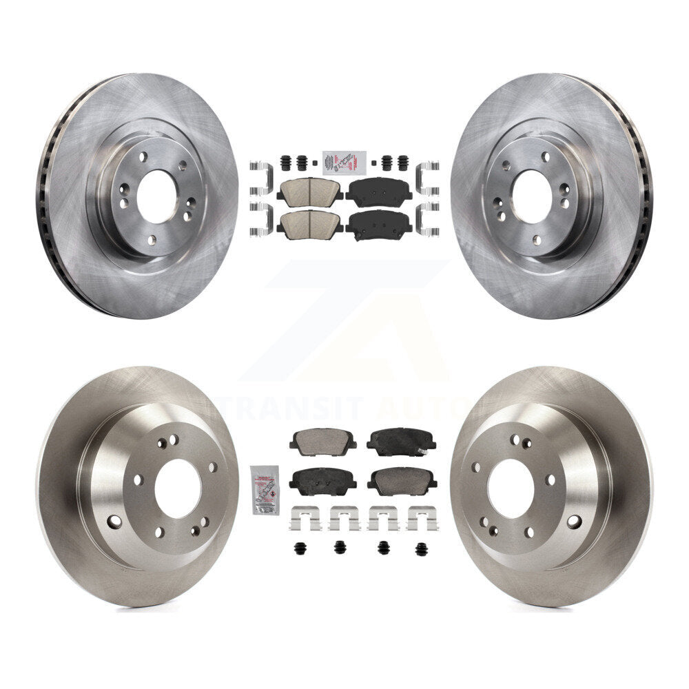 Transit Auto K8A-107434 Disc Brake Kit for 2013-2016 Kia Sorento, Hyundai Santa Fe Sport - Front and Rear product image