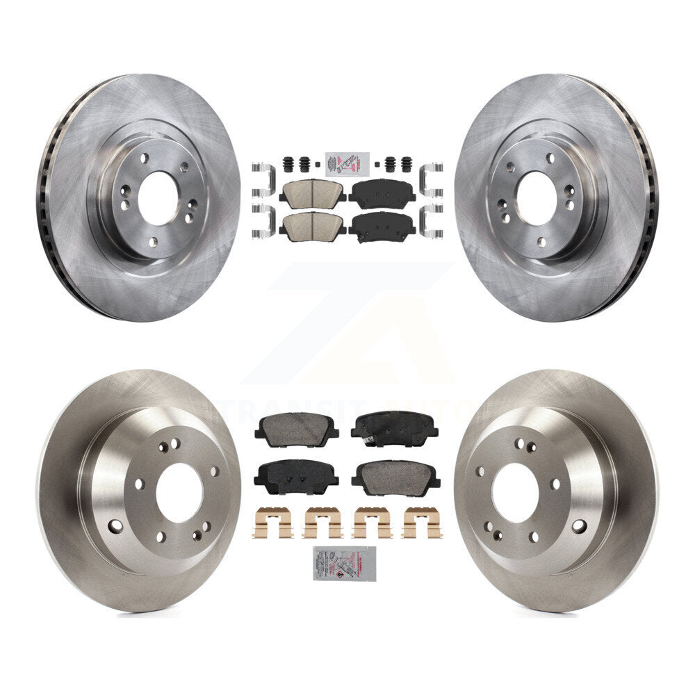 Transit Auto K8A-107435 Disc Brake Kit for 2013-2016 Kia Sorento, Hyundai Santa Fe Sport - Front and Rear product image