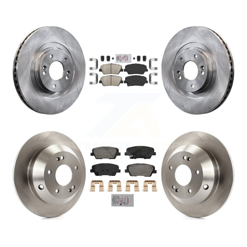 Transit Auto K8A-107435 Disc Brake Kit for 2013-2016 Kia Sorento, Hyundai Santa Fe Sport - Front and Rear product image