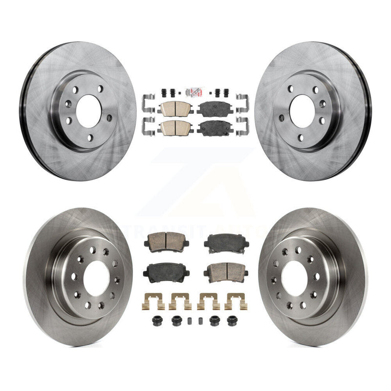 Transit Auto K8A-107436 Disc Brake Kit for 2016 Chevrolet Malibu - Front and Rear product image