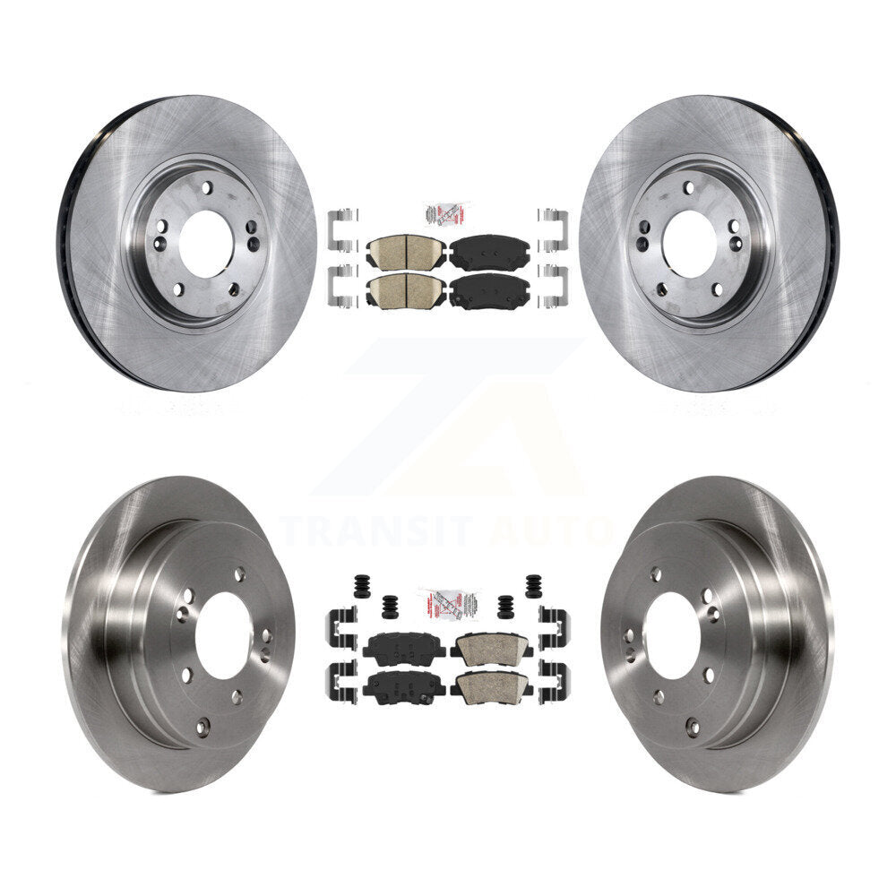Transit Auto K8A-107440 Disc Brake Kit for 2010 Hyundai Azera - Front and Rear product image