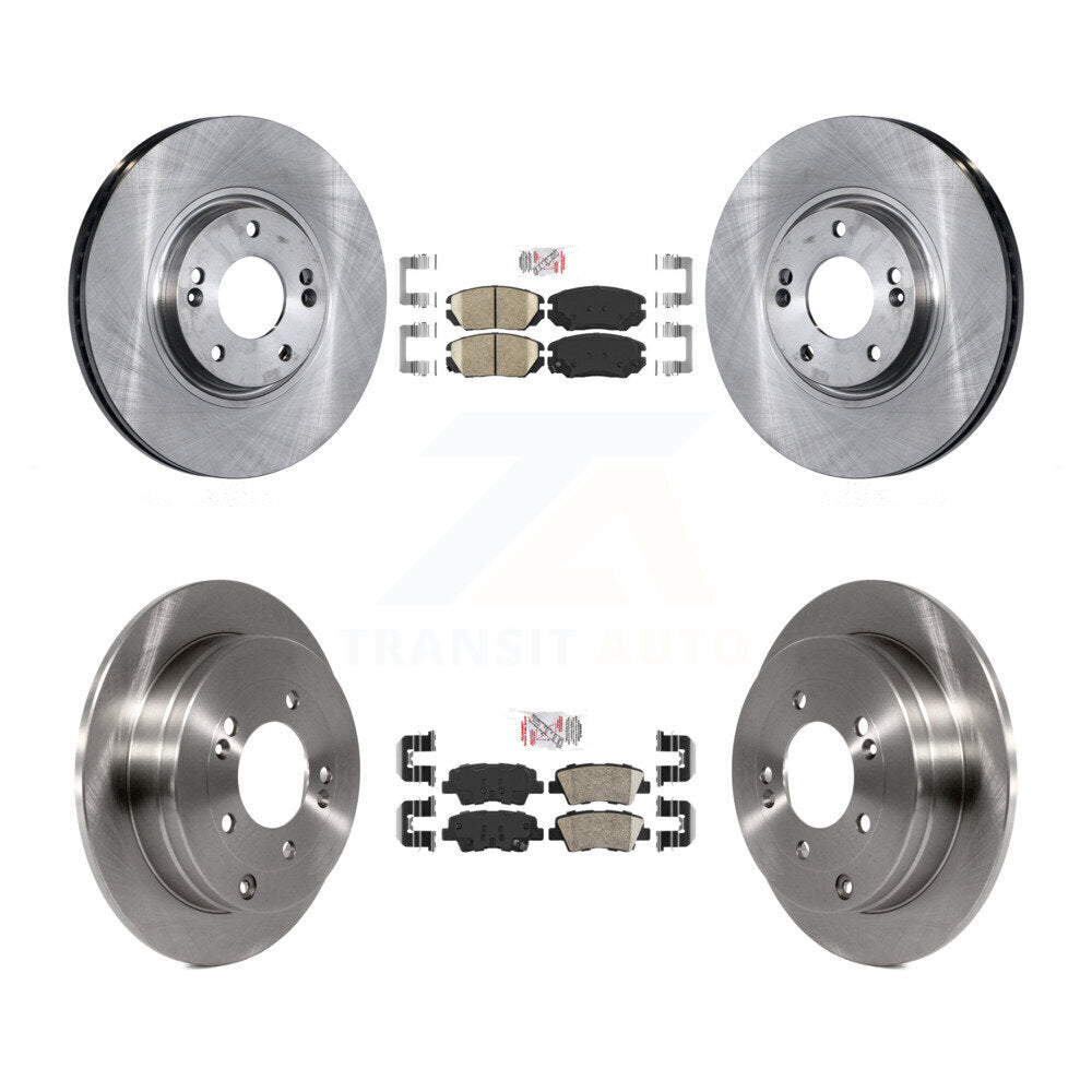 Transit Auto K8A-107441 Disc Brake Kit for 2010 Hyundai Azera - Front and Rear product image