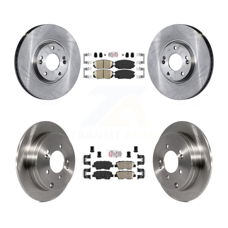 Transit Auto K8A-107442 Disc Brake Kit for 2010 Hyundai Azera - Front and Rear product image