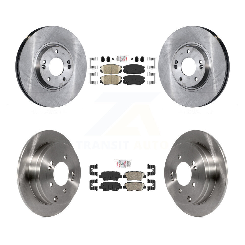 Transit Auto K8A-107443 Disc Brake Kit for 2010 Hyundai Azera - Front and Rear product image