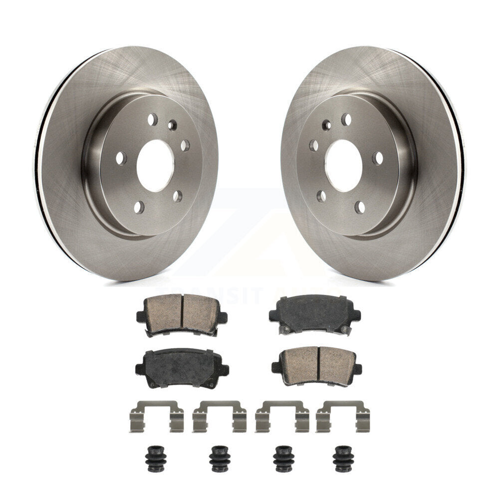 Transit Auto K8A-107445 Disc Brake Kit for 2010-2020 Cadillac XTS, Chevrolet Malibu Limited, Chevrolet Impala & more - Rear product image