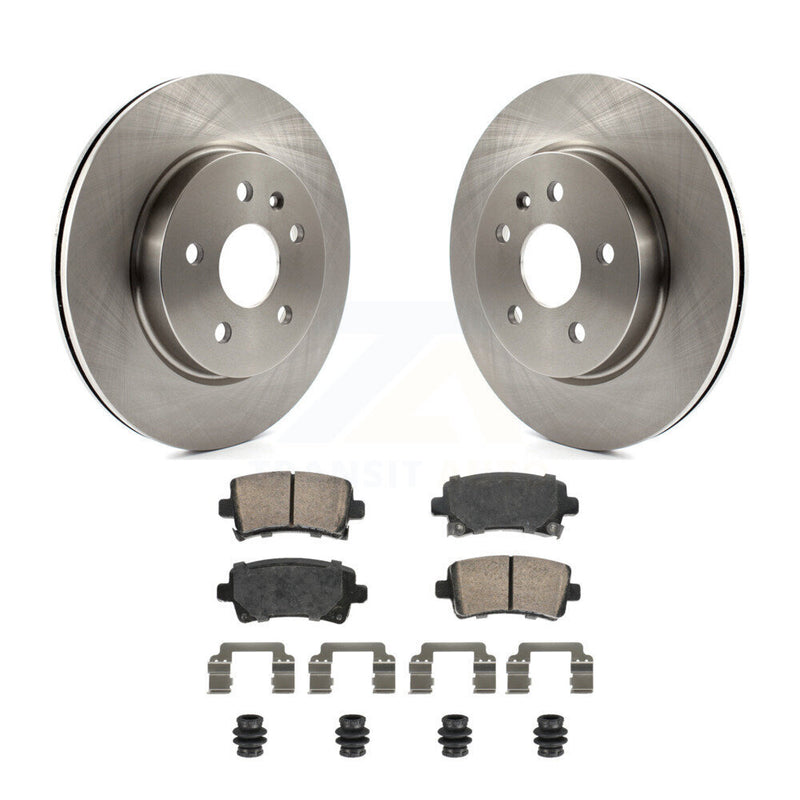 Transit Auto K8A-107445 Disc Brake Kit for 2010-2020 Cadillac XTS, Chevrolet Malibu Limited, Chevrolet Impala & more - Rear product image
