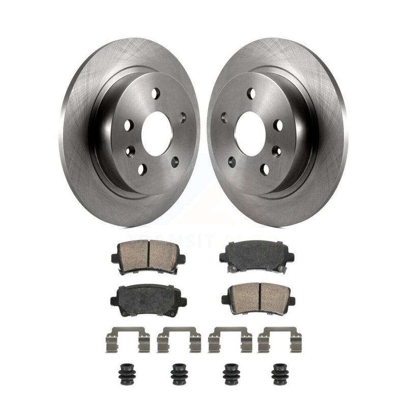 Transit Auto K8A-107446 Disc Brake Kit for 2011-2017 Chevrolet Malibu Limited, Chevrolet Malibu, Buick LaCrosse & more - Rear product image