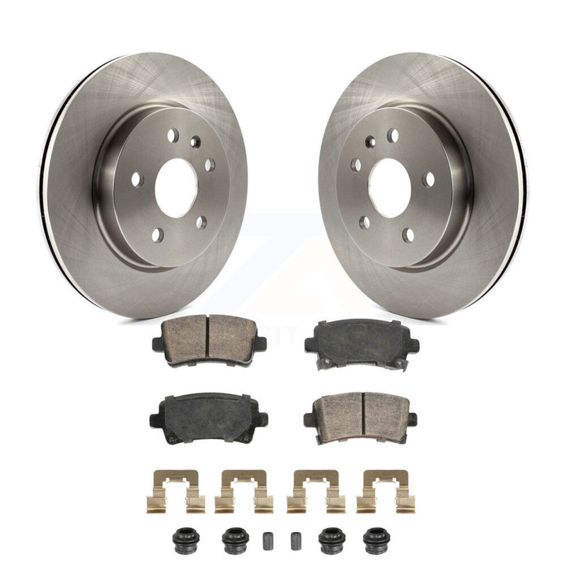 Transit Auto K8A-107447 Disc Brake Kit for 2010-2016 Chevrolet Malibu, Buick LaCrosse, Buick Regal & more - Rear product image