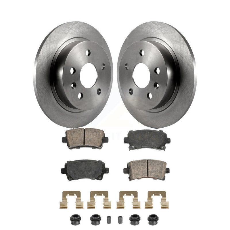 Transit Auto K8A-107448 Disc Brake Kit for 2011-2016 Chevrolet Malibu, Buick LaCrosse, Buick Regal - Rear product image