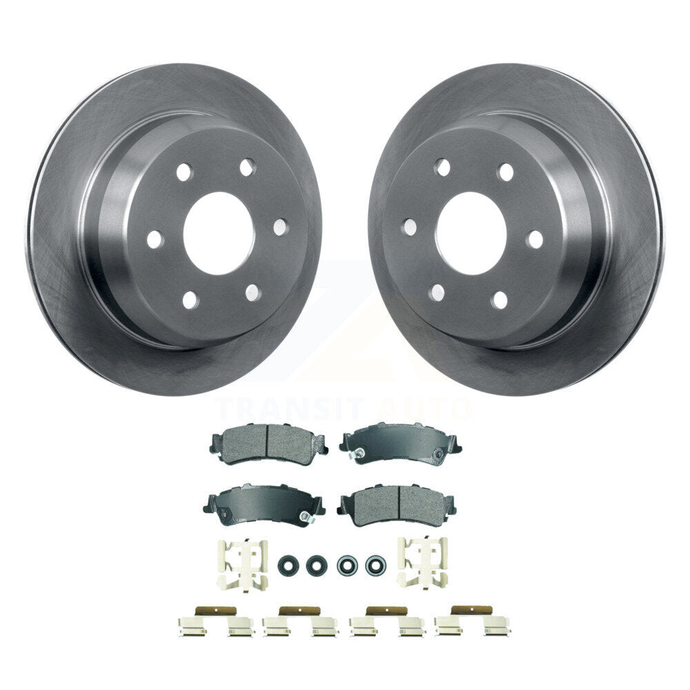 Transit Auto K8A-107449 Disc Brake Kit for 1999-2007 Chevrolet Silverado 1500 Classic, GMC Sierra 1500 Classic, Chevrolet Astro & more - Rear product image