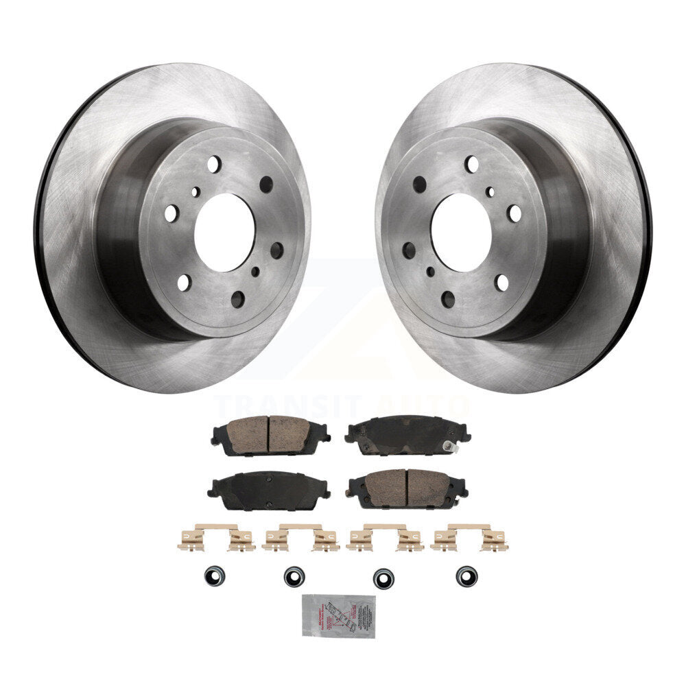 Transit Auto K8A-107452 Disc Brake Kit for 2014-2020 Chevrolet Suburban, Chevrolet Silverado 1500, Chevrolet Silverado 1500 LD & more - Rear product image