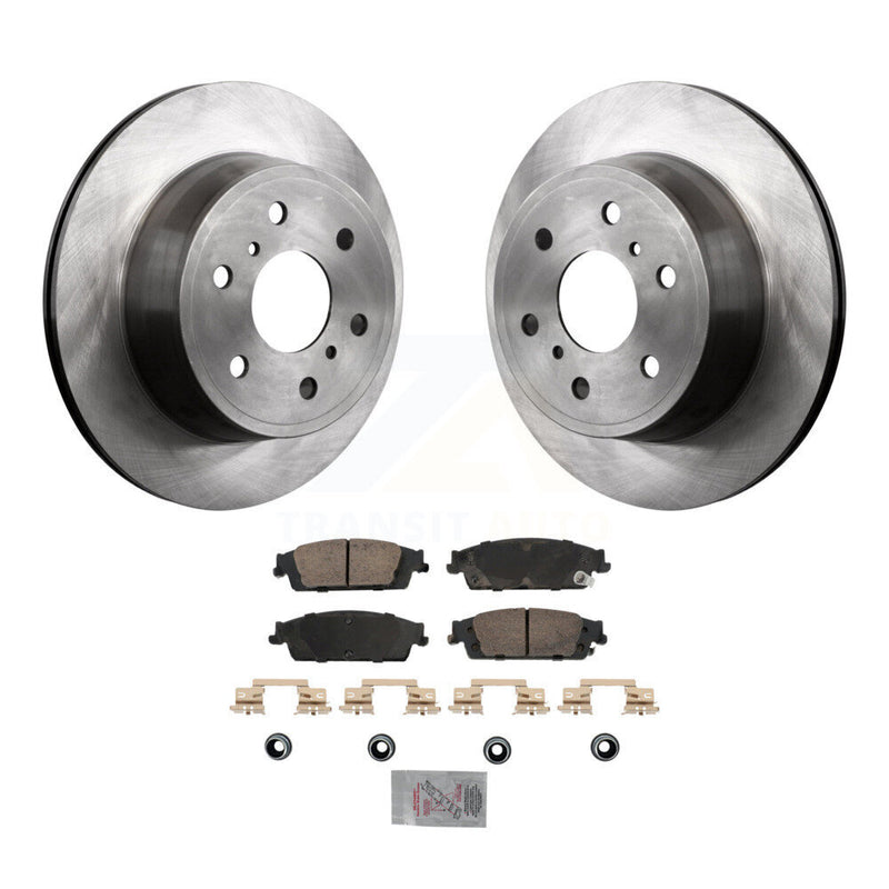 Transit Auto K8A-107452 Disc Brake Kit for 2014-2020 Chevrolet Suburban, Chevrolet Silverado 1500, Chevrolet Silverado 1500 LD & more - Rear product image