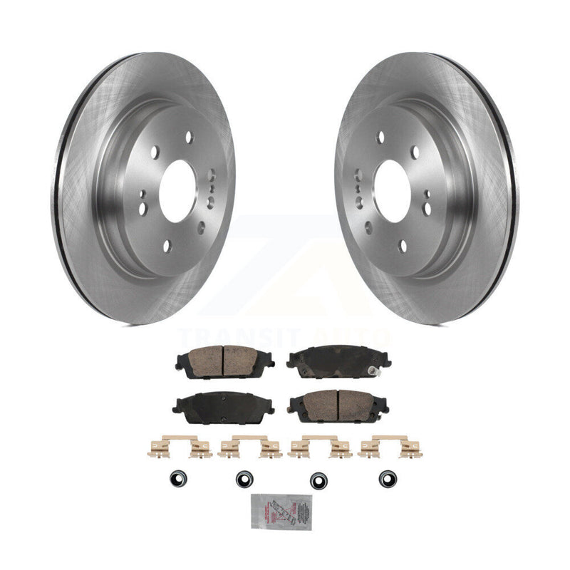 Transit Auto K8A-107454 Disc Brake Kit for 2019 Chevrolet Silverado 1500 LD, GMC Sierra 1500 Limited - Rear product image