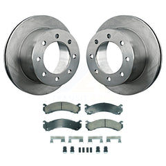 Transit Auto K8A-107455 Disc Brake Kit for 2001-2010 Chevrolet Silverado 3500 Classic, Chevrolet Silverado 3500 HD, GMC Sierra 3500 HD & more - Rear product image