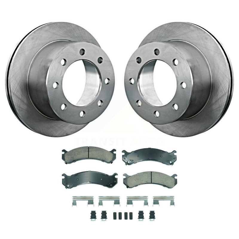Transit Auto K8A-107455 Disc Brake Kit for 2001-2010 Chevrolet Silverado 3500 Classic, Chevrolet Silverado 3500 HD, GMC Sierra 3500 HD & more - Rear product image