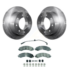 Transit Auto K8A-107456 Disc Brake Kit for 2020-2024 Chevrolet Silverado 2500 HD, Chevrolet Silverado 3500 HD, GMC Sierra 2500 HD & more - Rear product image