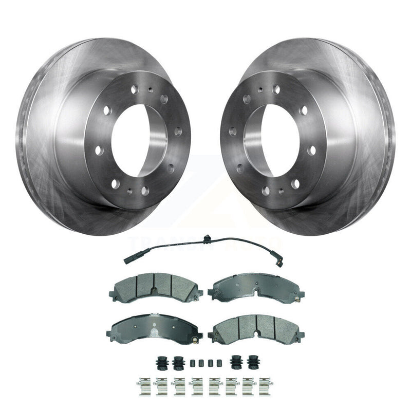 Transit Auto K8A-107456 Disc Brake Kit for 2020-2024 Chevrolet Silverado 2500 HD, Chevrolet Silverado 3500 HD, GMC Sierra 2500 HD & more - Rear product image