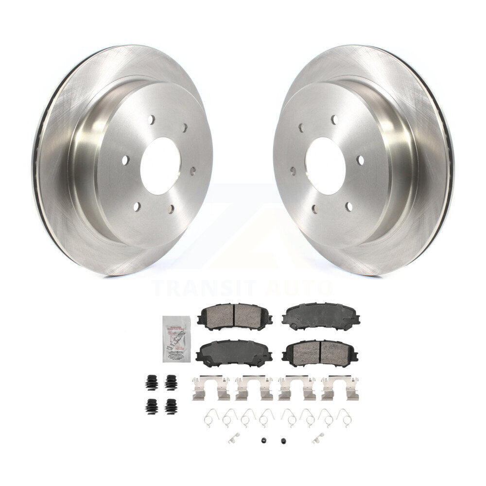 Transit Auto K8A-107457 Disc Brake Kit for 2017-2023 Nissan TITAN - Rear product image