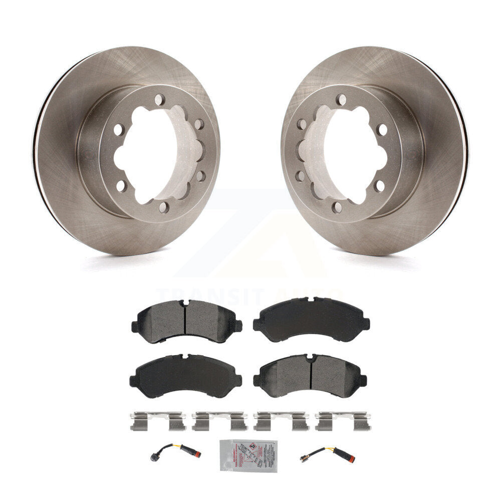 Transit Auto K8A-107463 Disc Brake Kit for 2019-2023 Mercedes-Benz Sprinter 3500, Mercedes-Benz Sprinter 3500XD, Mercedes-Benz Sprinter 4500 - Rear product image
