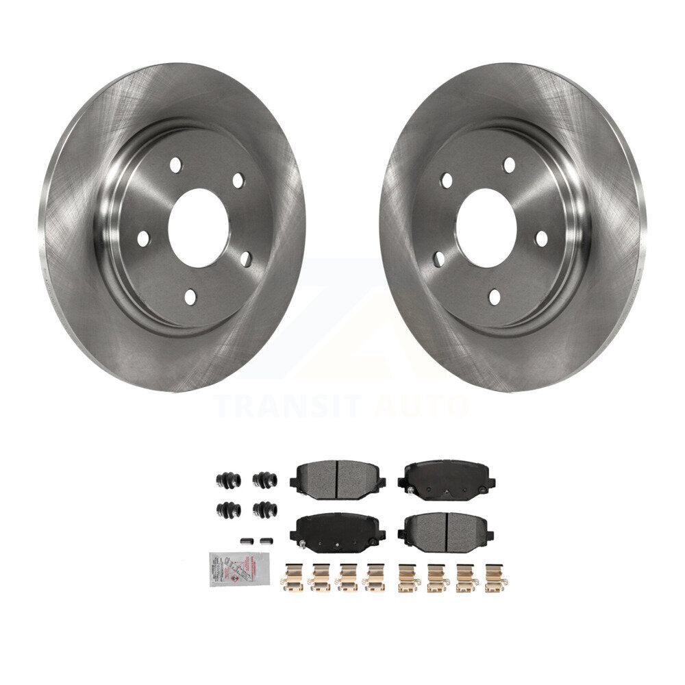 Transit Auto K8A-107466 Disc Brake Kit for 2017-2018 Dodge Grand Caravan - Rear product image