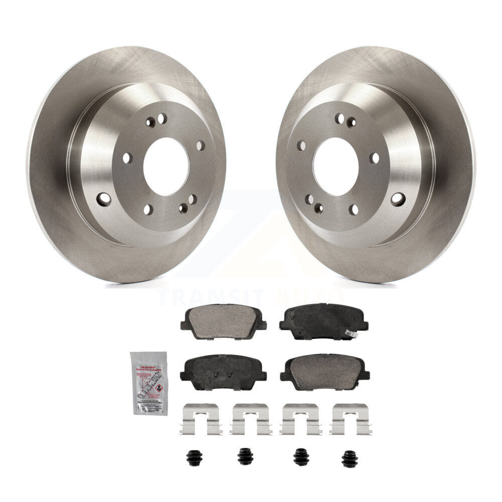 Transit Auto K8A-107467 Disc Brake Kit for 2010-2016 Kia Sorento, Hyundai Santa Fe Sport, Hyundai Santa Fe XL & more - Rear product image