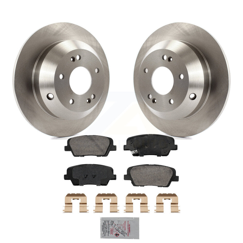 Transit Auto K8A-107468 Disc Brake Kit for 2010-2016 Kia Sorento, Hyundai Santa Fe Sport, Hyundai Santa Fe XL & more - Rear product image