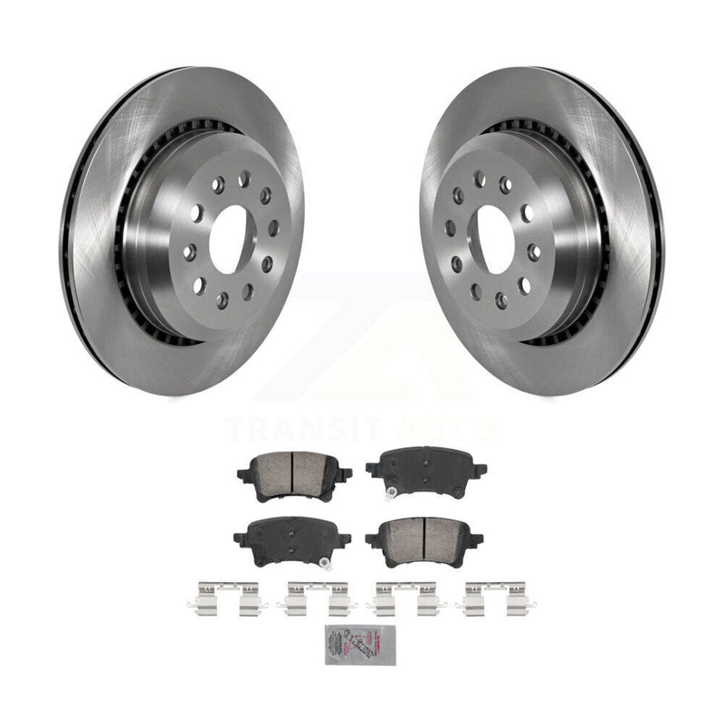 Transit Auto K8A-107472 Disc Brake Kit for 2020-2023 Jeep Wrangler, Jeep Gladiator - Rear product image