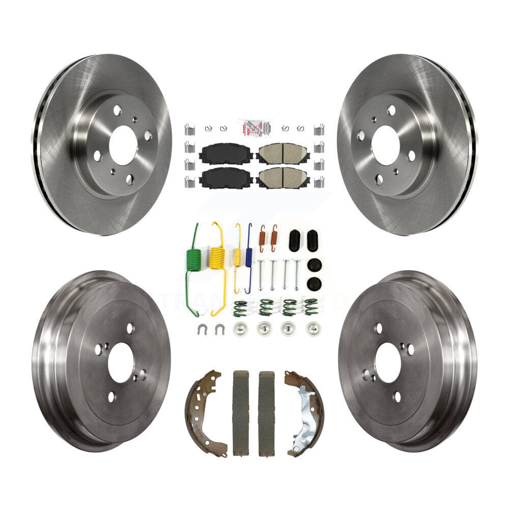 Transit Auto K8A-107489 Disc Brake Kit for 2014-2018 Toyota Yaris - Front and Rear product image