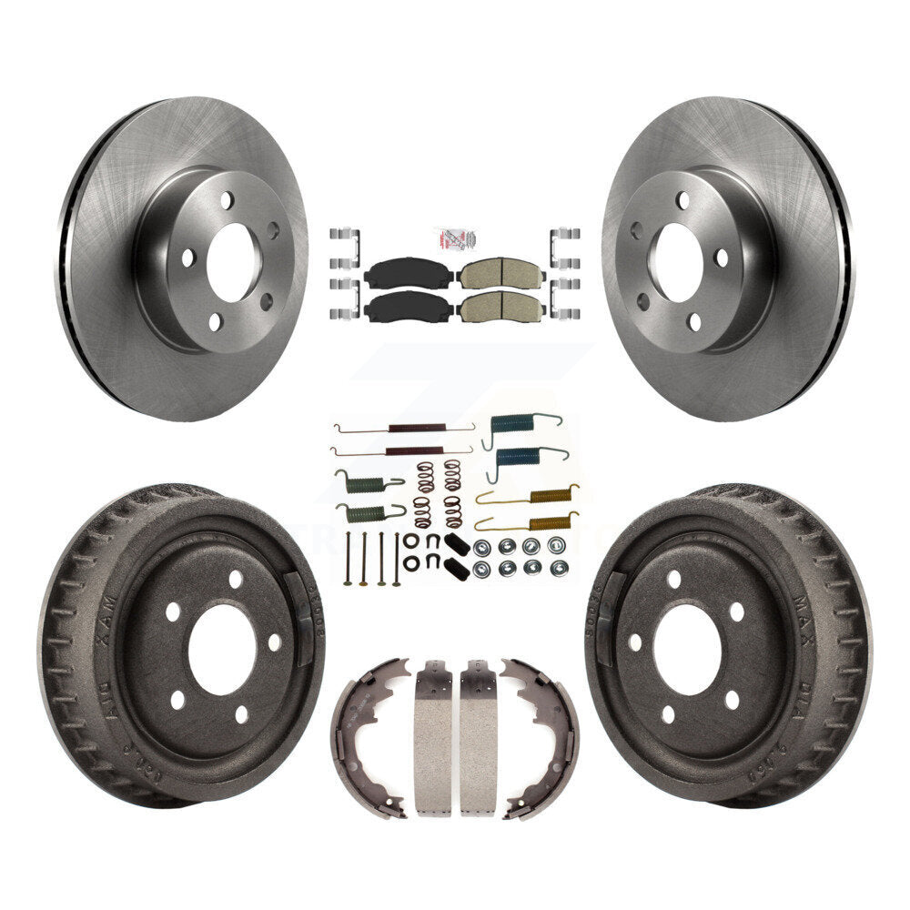 Transit Auto K8A-107491 Disc Brake Kit for 2010 Mazda B4000 - Front and Rear product image