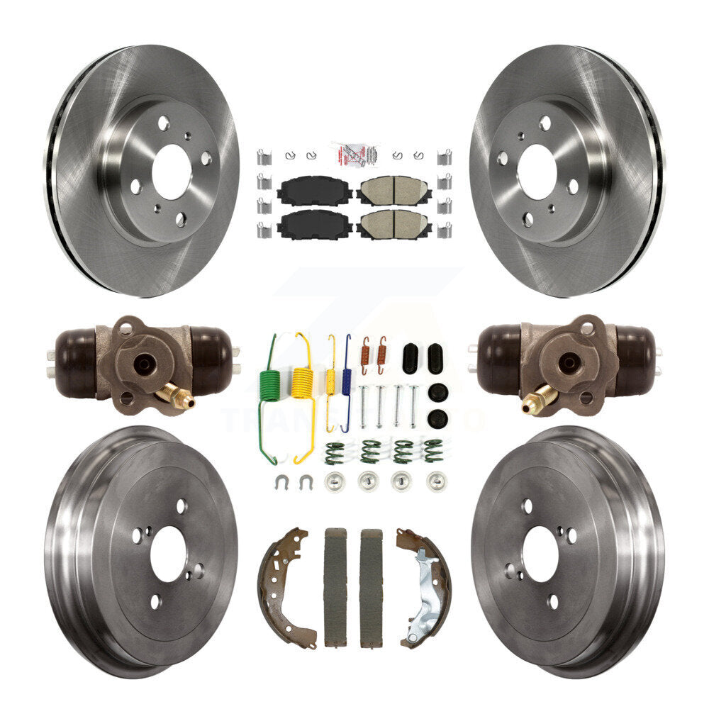 Transit Auto K8A-107497 Disc Brake Kit for 2014-2018 Toyota Yaris - Front and Rear product image