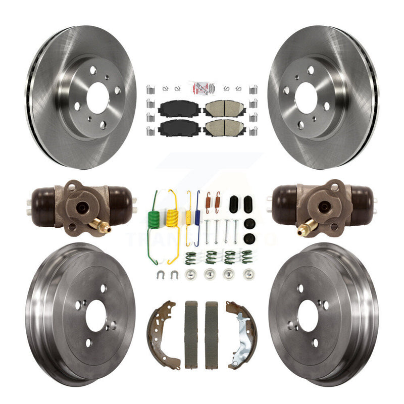 Transit Auto K8A-107498 Disc Brake Kit for 2014-2018 Toyota Yaris - Front and Rear product image
