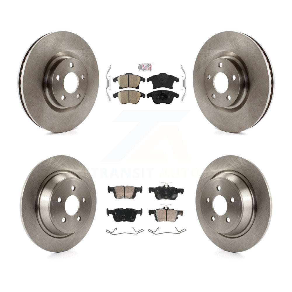 Transit Auto K8A-107519 Disc Brake Kit for 2019-2020 Ford Police Responder Hybrid - Front and Rear product image