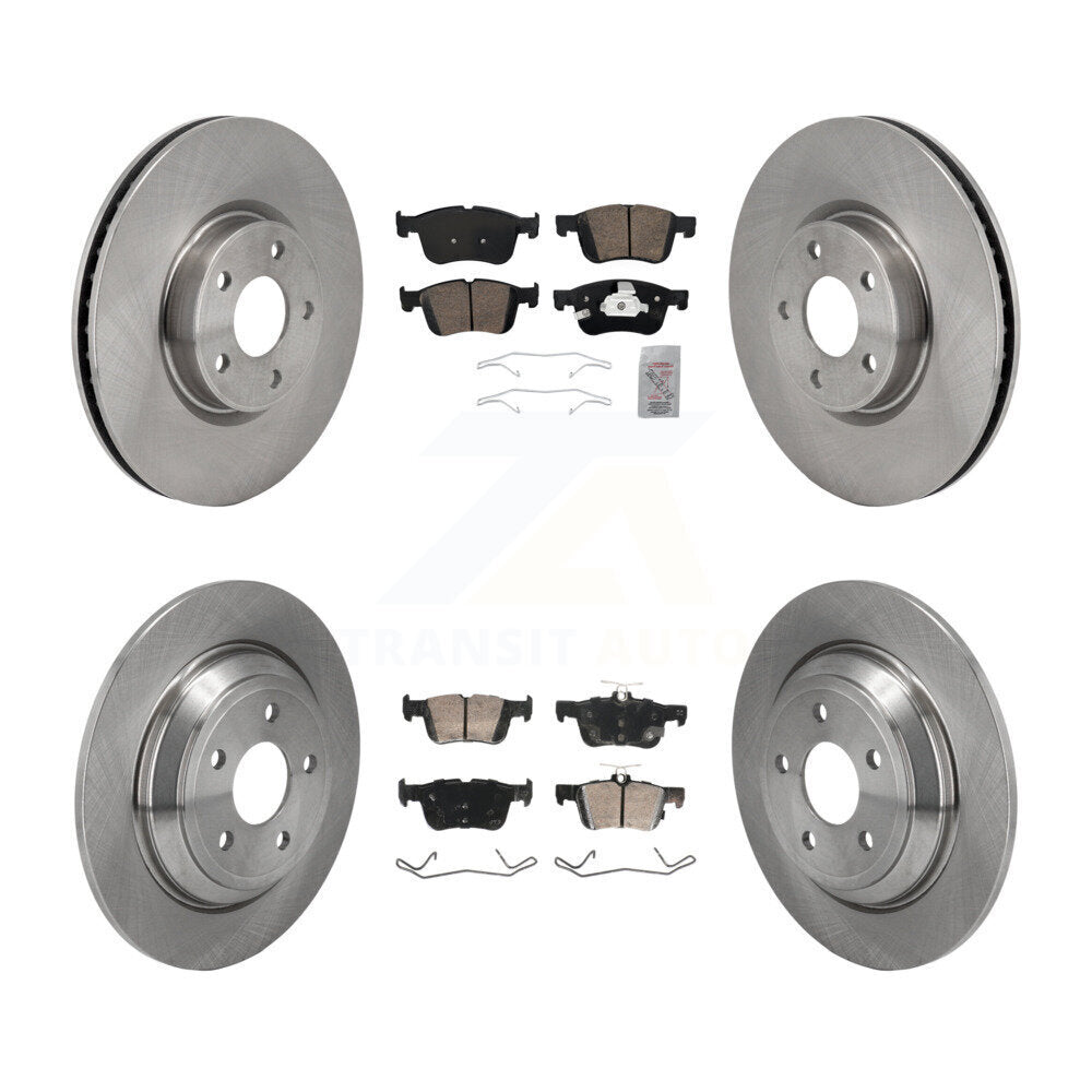 Transit Auto K8A-107532 Disc Brake Kit for 2020-2023 Ford Bronco Sport, Lincoln Corsair, Ford Escape - Front and Rear product image