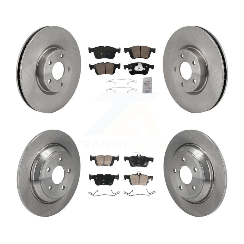 Transit Auto K8A-107532 Disc Brake Kit for 2020-2023 Ford Bronco Sport, Lincoln Corsair, Ford Escape - Front and Rear product image