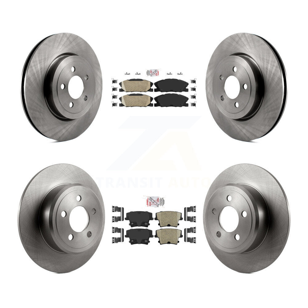 Transit Auto K8A-107534 Disc Brake Kit for 2015-2018 Dodge Charger - Front and Rear product image