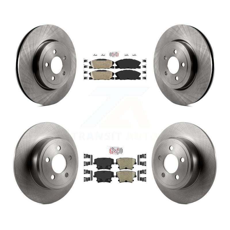 Transit Auto K8A-107534 Disc Brake Kit for 2015-2018 Dodge Charger - Front and Rear product image
